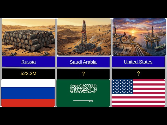 Titans of Black Gold: Countries Ranked by Crude Oil Production