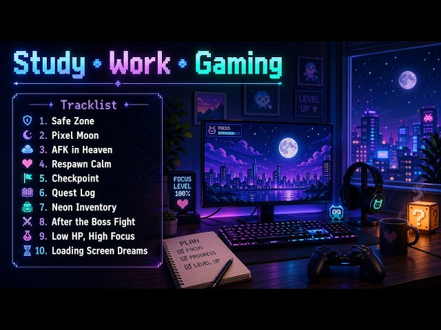 After Hours Focus: Pixel Dreams #aimusic #foryou #lofi #eprelease