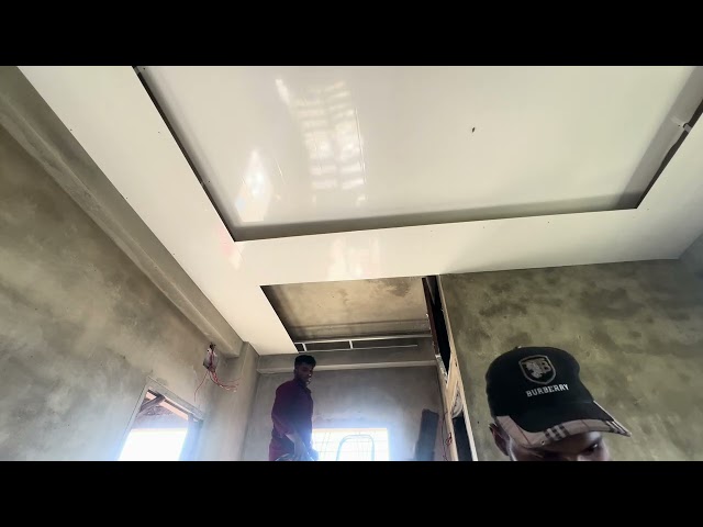 pvc panel ceiling design home interview design PVC panel decoration and wall decoration ceiling ￼