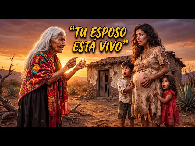 "Tu Esposo Está Vivo", Le Dijo La Anciana A La Viuda Embarazada Que Nadie Ayudó