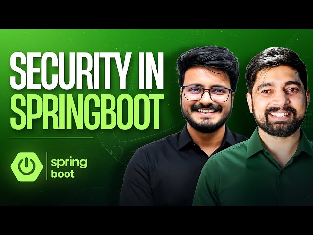 Security in Springboot | Chai aur Springboot