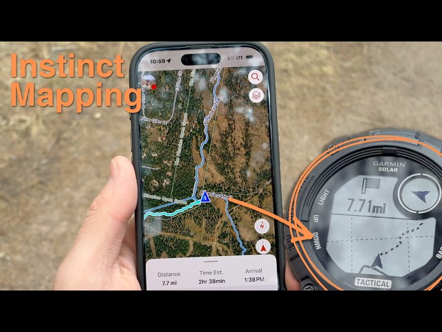 Instinct 3 Navigation: How to Hike Without a Map