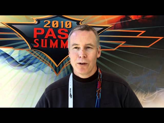 Brent McCracken and why he's at SQLPASS