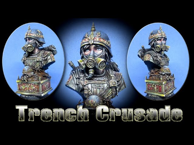 My First Trench Crusade bust, featuring my favorite character that I created!