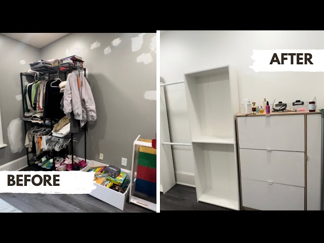 Single mom ROOM TRANSFORMATION under $100!?!?!