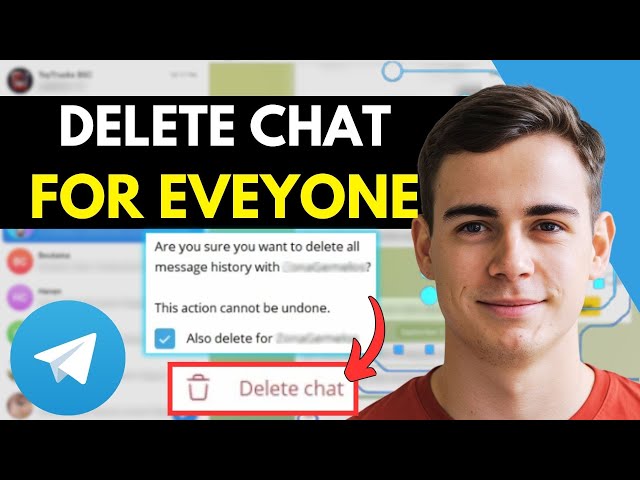 How To Delete Telegram Chat FOR EVERYONE (Tutorial) 2025