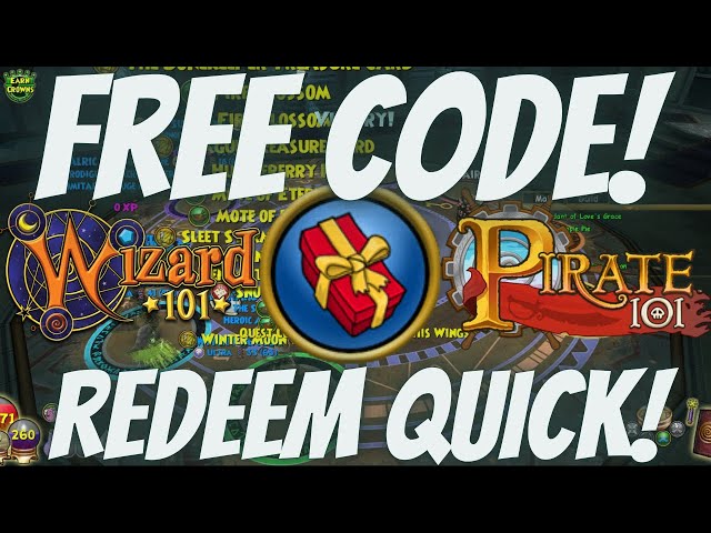 🎁 FREE CODE: Wizard101 & Pirate101