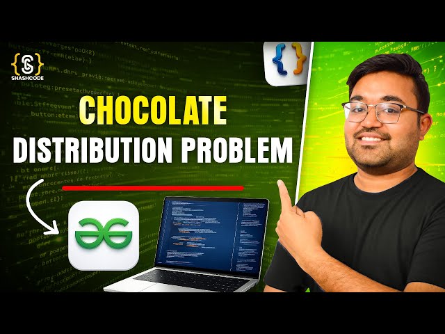 Chocolate distribution problem | sliding window | java dsa | gfg