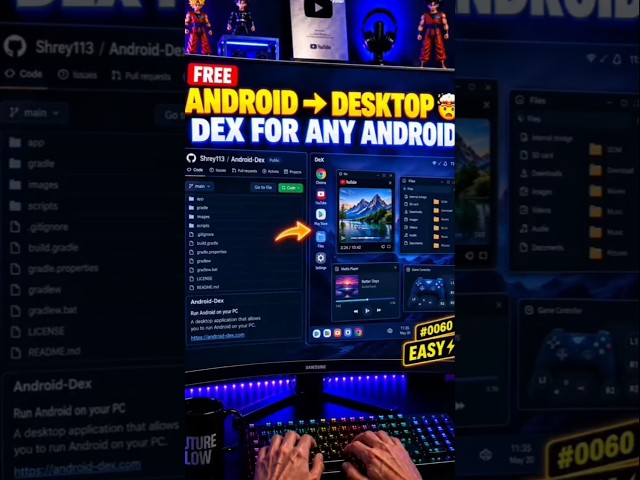 Turn Android Into a DESKTOP 🤯 | Android DEX #0060
