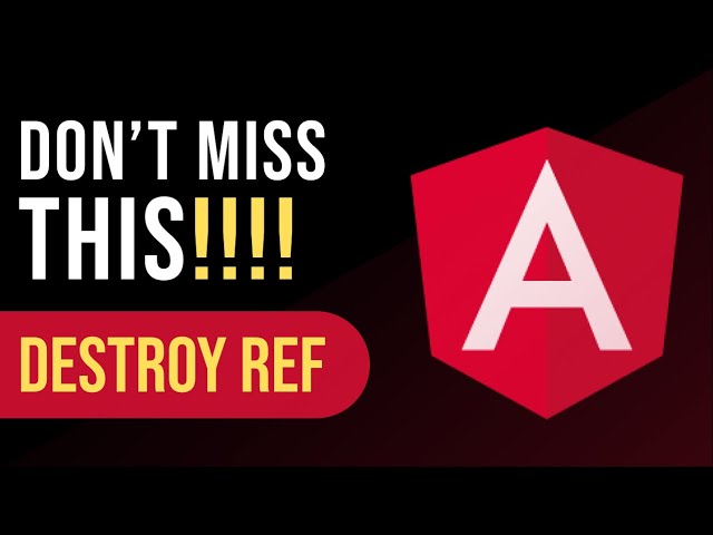 New Awesome feature  in Angular 16 - DestroyRef