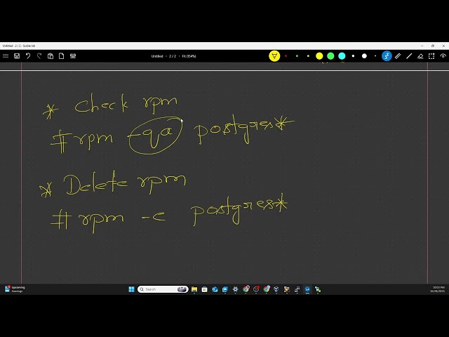 Installing PostgreSQL on Linux – Part 2  (Direct RPM download)