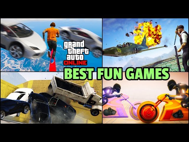 Gta 5 Online - Best Game Modes to Play with Friends (Watch till the end)