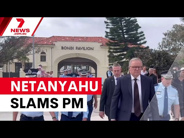 Netanyahu slams Albanese over anti-Semitism response | 7NEWS