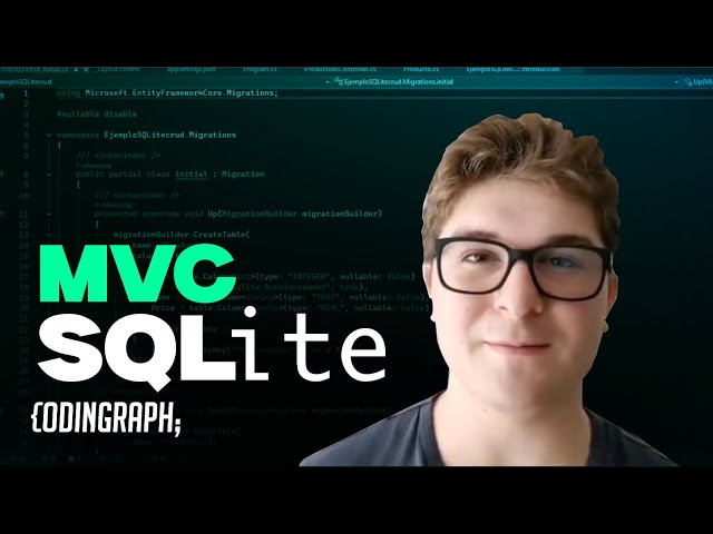 ASP.NET Core MVC + SQLite - Create your web application step by step