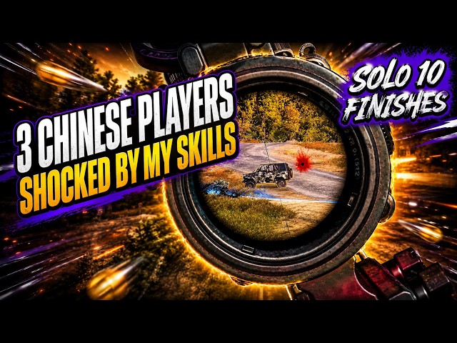 I shocked 3 Chinese Players by my skill set | Stream Highlights