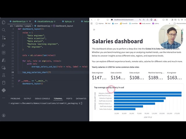 Build a fully structured and scalable Streamlit application from scratch 🚀