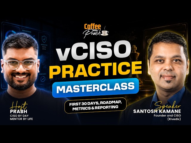 CISO Master Class : How to Build a Cybersecurity Governance Program from Scratch