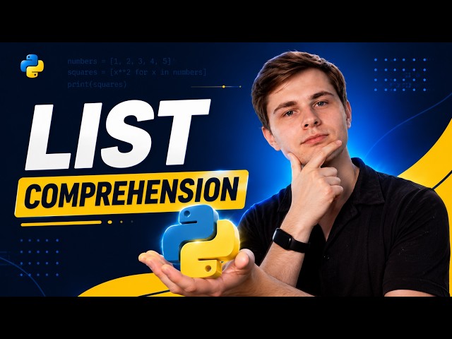 Python List Comprehension: 4 lines turned into 1