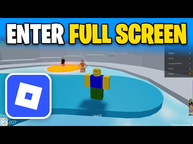 How To Enter Roblox Fullscreen Mode And Hide Taskbar