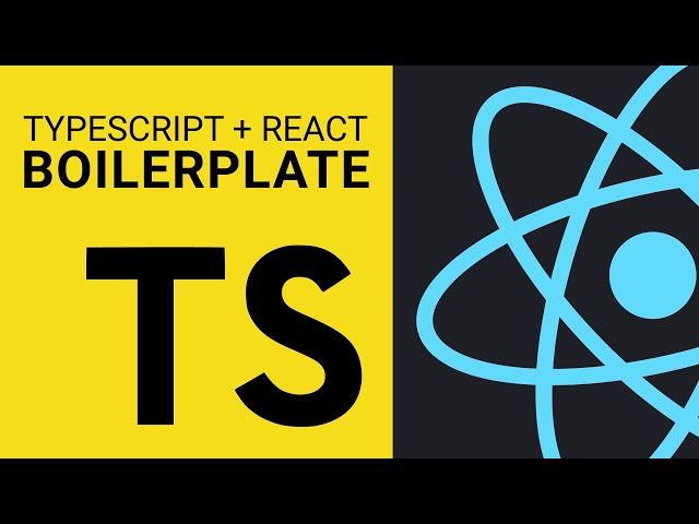 ReactJS TypeScript Boilerplate Setup | Typescript React Tutorial