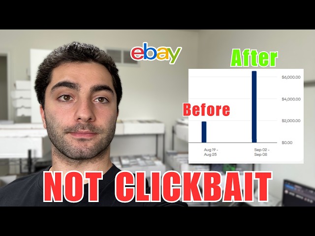 I TRIPLED My eBay Sales With This One Setting Change | NOT CLICKBAIT