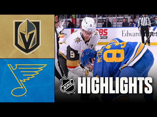 Golden Knights vs. Blues | NHL Highlights | Oct 22, 2026