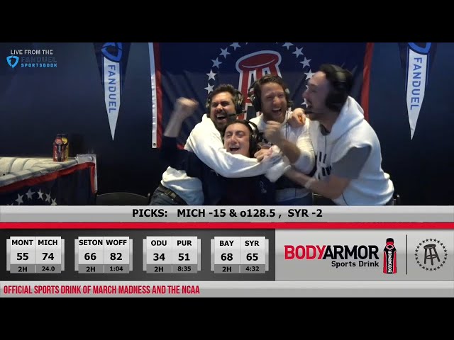 Dave Portnoy's Highs and Lows of Gambling On Day 1 of March Madness