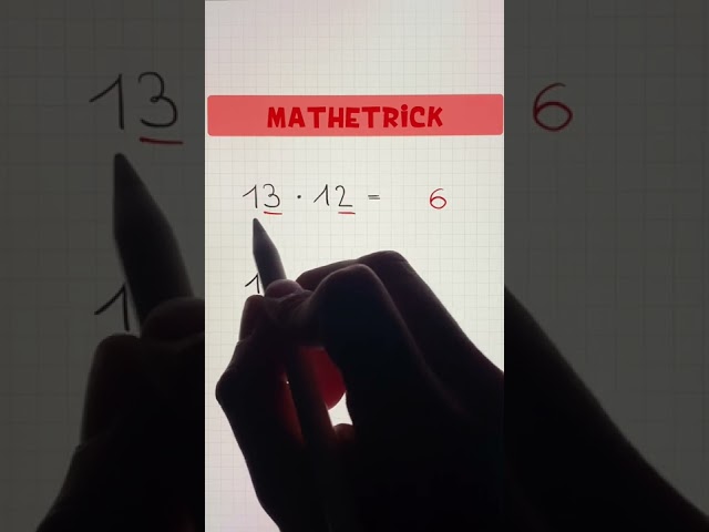 How teachers do mental math 😎 #mathhack #lifehack #shorts