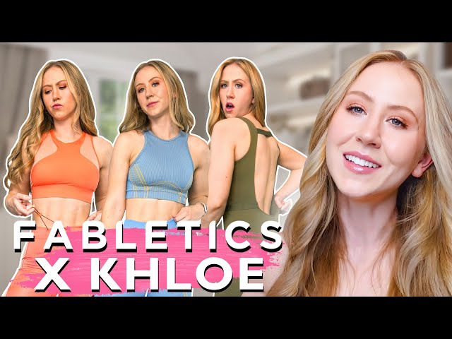 HONEST Fabletics x Khloe Kardashian Review... Outdated and Cheap?!