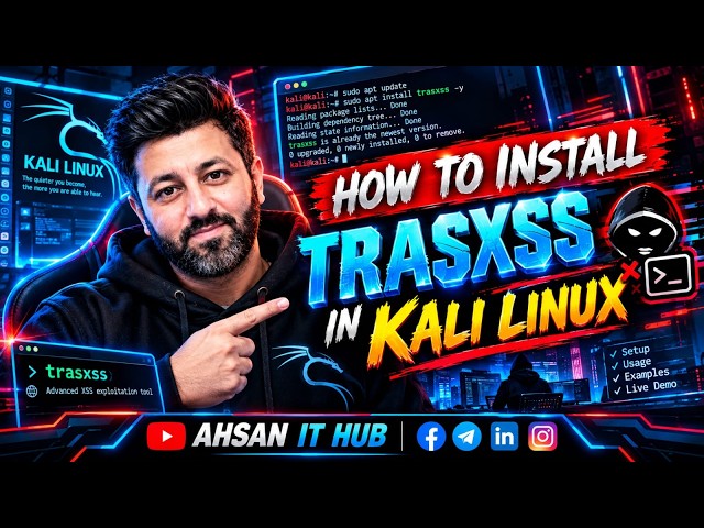 How to Install TracXSS in Kali Linux | Ahsan IT Hub