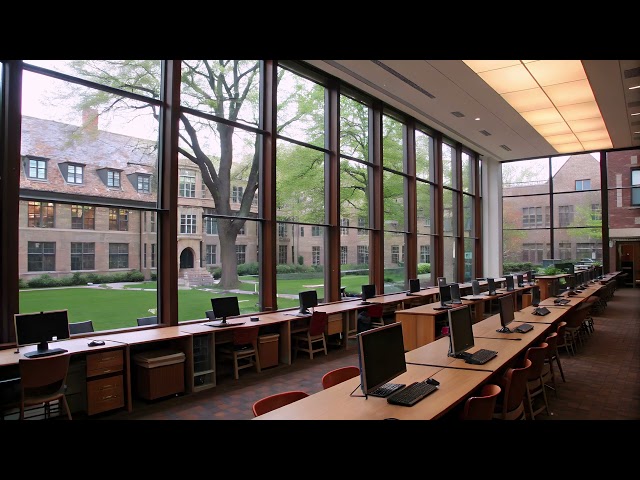 College Computer Class Ambience | Sounds of School Computer Classroom