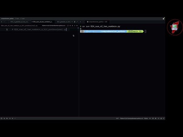 024 How A Professional Python Developer Codes  - Comprehensive Python in Tamil