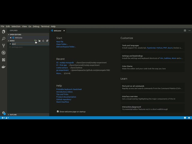 nodejs vs golang - sviluppare un web server