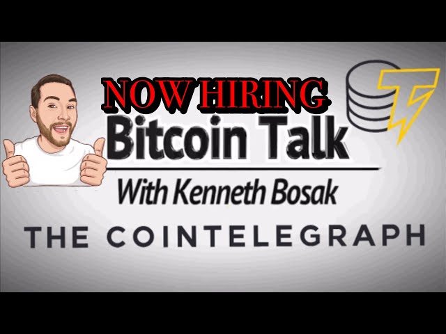 Cointelegraph - NOW HIRING (Grammar Nazis)