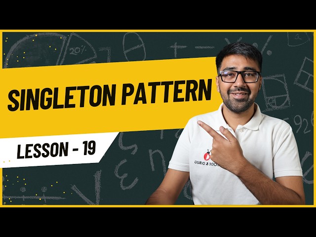 Singleton Design Pattern Explained with Python Example | Low Level Design - Lesson 19