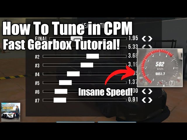How To Tune in CPM Explained! | Car Parking Multiplayer