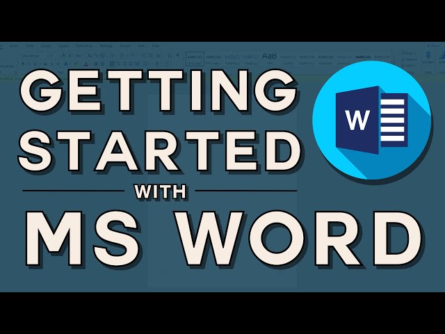 Getting Started With Word For The First Time | Basic Computer Skills For Beginners | Liza Virtualera