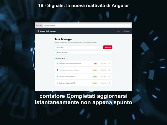 16 Signals la nuova reattivita di Angular