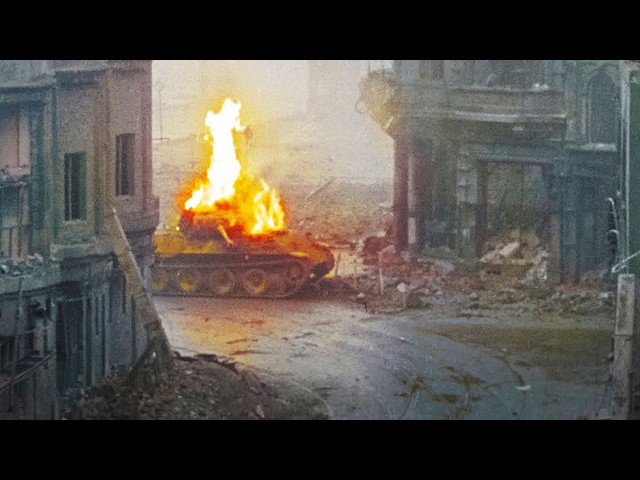 The WW2 Tank Battle Caught On Film! (WW2 Documentary)