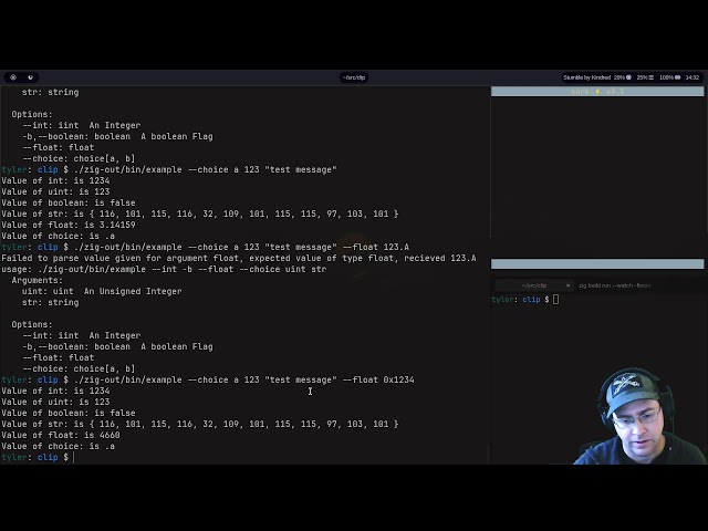 Livestream: CLIP (CLI Parser)