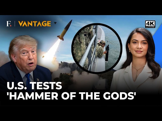 Trump's New 'Hammer of the Gods': How this US Weapon Can Blind Enemy Missiles |Vantage on Firstpost