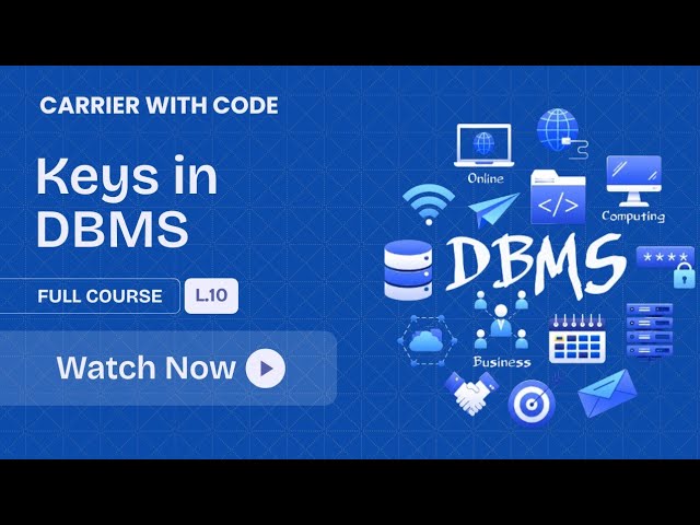 L 10: DBMS