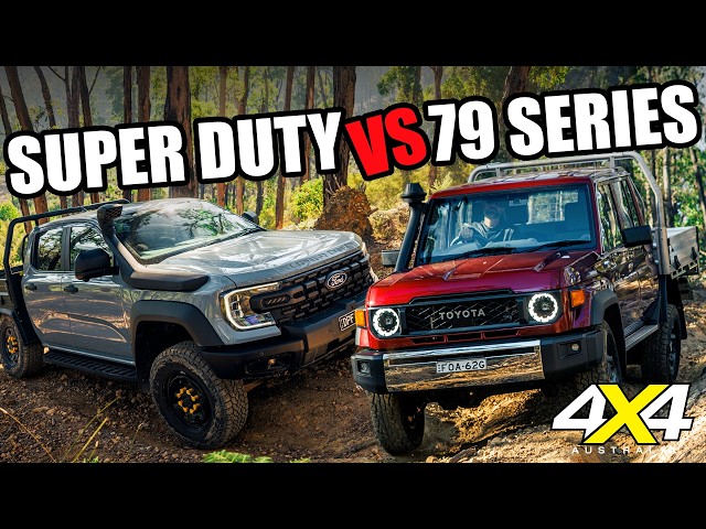 2026 Ford Ranger Super Duty vs Toyota LandCruiser 79 Series – Off-Road Comparison