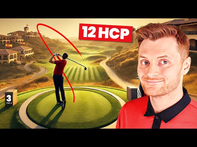 12 Handicap Golfer Takes on Spain's Finest... [Every Shot]