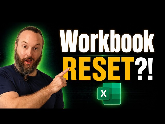 The Excel RESET Button