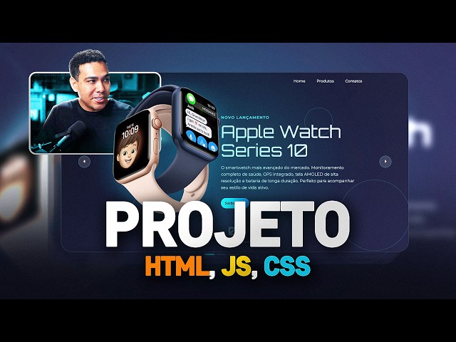 PROJETO CRIATIVO com HTML, CSS e JAVASCRIPT: A criação de um site com animações