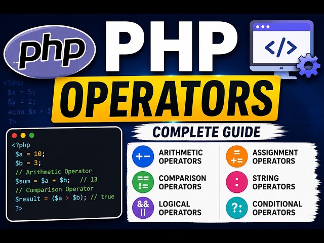 PHP Operators for HPRCA JOA (IT) | PHP Classes for JOA (IT) HPRCA Exam Preparation
