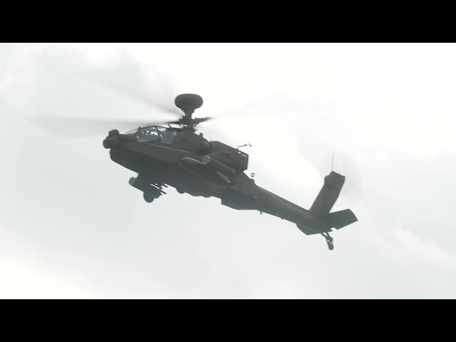 2026 British Army Air Corps Display: AH-64E Apache