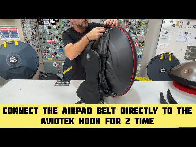 AIRPAD +AVIOTEK - Official Tutorial how use it. Hardcase for Handpan & Pantam