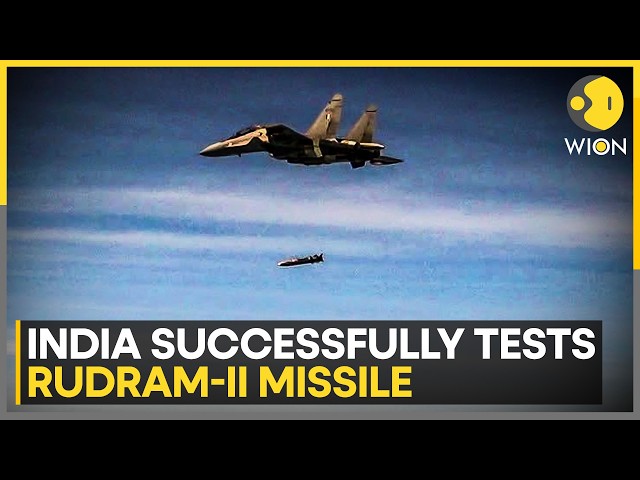 India's RudraM-II Missile Passes Crucial Test, Hits Target With Pinpoint Accuracy | WION